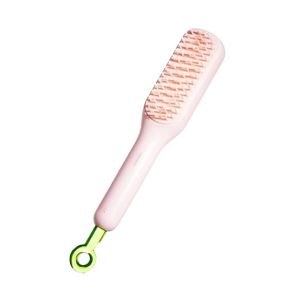 Promax Self Cleaning Hair Brush Pink