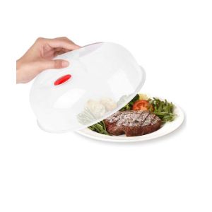 Promax Plastic Microwave Plate Lid Cover With Steam Vent