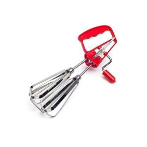 Promax Manual Hand Beater & Egg Whisk - Silver