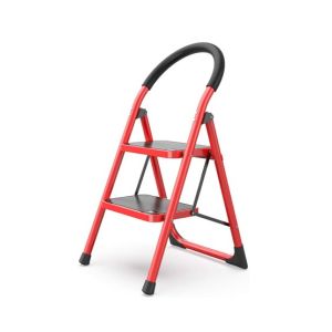 Promax 2 Step Folding Ladder Red