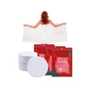 Promax Bath Magic Towel Tablets for Travel Disposable