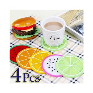 Promax Jelly Color Fruit Shape Coasters