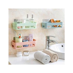 Promax Plastic Inter Design Bathroom Kitchen Organize Shelf Rack