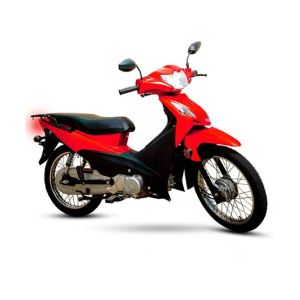 Super Power 70 Petrol Scooty Automatic - 2024 Model-Red-None