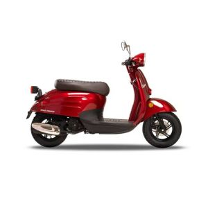 Road Prince Bella 100 Petrol Scooter Automatic - 2024 Model-Red-2024 Registration