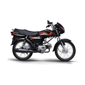 Super Star SS-100 Deluxe Self Start &amp; Disc Brake Automatic - 2024 Model-Black-2024 Registration