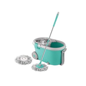 Genshirts Stainless Steel Royal Spin Mop With Big Wheels