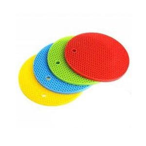 Genshirts Silicone Trivets Pot Mat 3Pcs