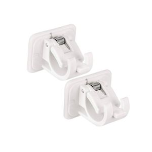 Genshirts Self Adhesive Curtain Rod Holder - 1 Piece