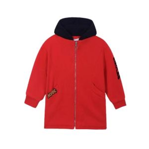 HnH Marketing Fleece Zipper Hoodie For Women Red-Large