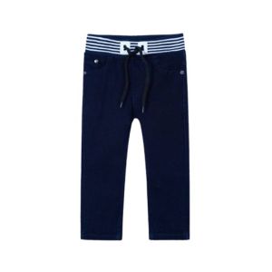 HnH Marketing Adjustable Stretch Navy Jeans For Men-Blue-6-8 Year