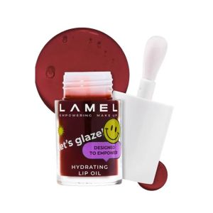 Lamel Moisturizing LET'S Glaze Lip Oil - Chocolate Cookies 404