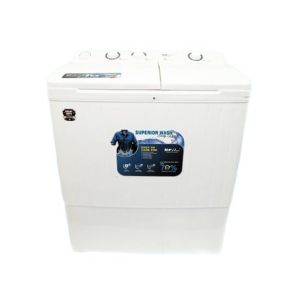 Nova Pec Semi-Automatic Twin Tub Washing Machine 10Kg White (NV-1018T)