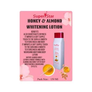 Super Star Honey & Almond Whitening Lotion - 150ml