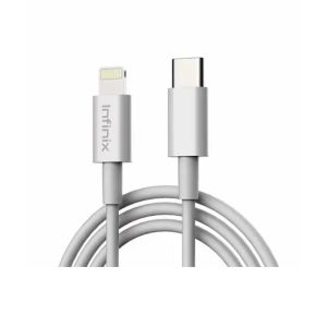 Infinix Type-C To Lightning PD Data Cable White (XDL13)