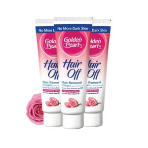 Golden Pearl Hair Removal Cream - Pack of 3