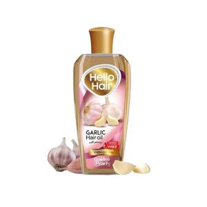 Golden Pearl Hello Hair Garlic Hair Oil 100ml