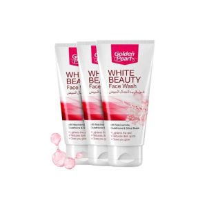 Golden Pearl White Beauty Face Wash - Pack Of 3