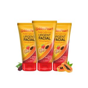 Golden Pearl Fruity Whitening Urgent Facial - Pack Of 3