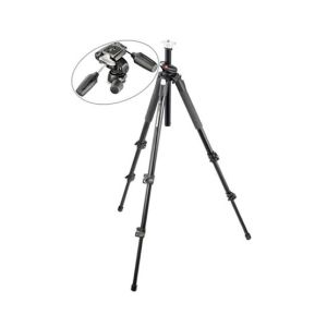 Manfrotto Pro Aluminium Tripod With 804RC2 Head Black (190XPROB)