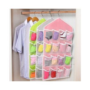 Easy Shop 16 Pockets Socks Holder