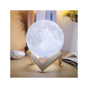 Easy Shop 3D LED Rechargeable Moon Lamp