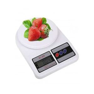 Easy Shop Electronic Kitchen Scale White 1gm x 10kg