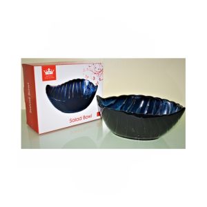 Easy Shop Mint Leaf Salad Bowl Black