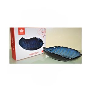 Easy Shop Mint Leaf Salad Dish Black