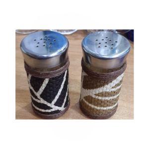 Easy Shop Steel Salt Pepper Bottle Pack Of 2