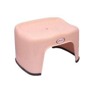 Easy Shop Washroom Stool with Rubber Lid