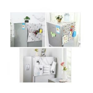 Easy Shop Water Proof Fridge Cover With Pockets