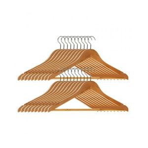 Premier Home Wooden Clothes Hangers - Set Of 20 (1900355)