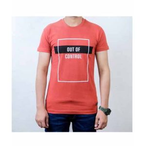 Evenodd Printed T-Shirt For Men