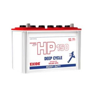 Exide Deep Cycle 100Ah 12V Heavy Duty Battery (HP-150)