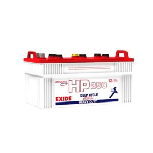 Exide Deep Cycle 180Ah 12V Heavy Duty Battery (HP-250)