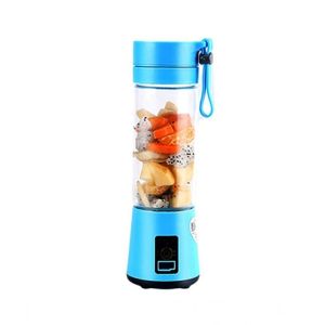 Sasti Market Portable USB Rechargeable Juicer Blender Blue (0054)