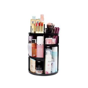 F.A Communications Rotation Makeup Organizer Black