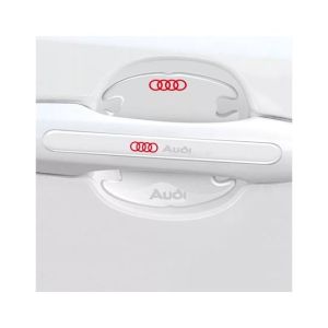 Ferozi Traders 8 Pcs Car Door Handle Stickers For Audi