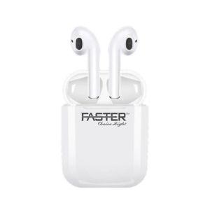 Faster Stereo Bass Sound TWS Wireless Earbuds (FTW-12)