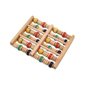 G-Mart Byepain Wooden Foot Massage Roller