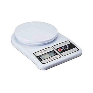 G-Mart Electronic Digital Kitchen Scale White