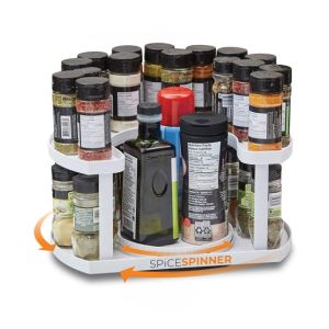 G-Mart Two-Layer Spinner Spice Organizer