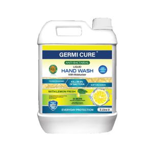 Germi Cure Antibacterial Hand Wash Liquid - Lemon Fresh 5ltr