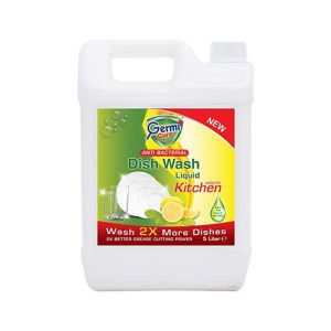 Germi Cure Antibacterial Dish Wash Liquid - Lemon 5ltr