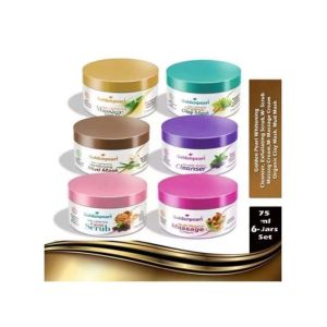 Golden Pearl Facial Range Pack of 6 (75ml Jar)