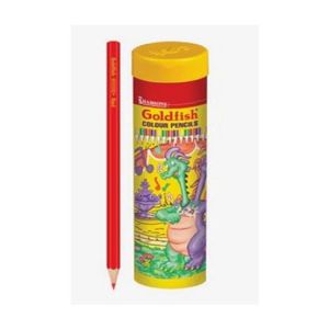 M Toys Goldfish Flupa Large 24 Colour Pencils