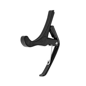 Haani Music Alloy Acoustic Guitar Capo Black