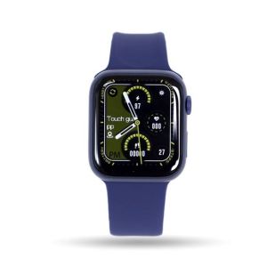 Haino Teko H74 45/44mm Series 7 Smart Watch Blue