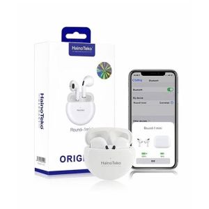 Haino Teko Round 1 Mini Bluetooth Earphone White